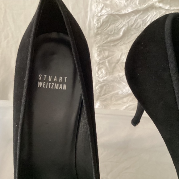 Stuart weitzman black new without a box black ballet pumps size 10 - Picture 3 of 11